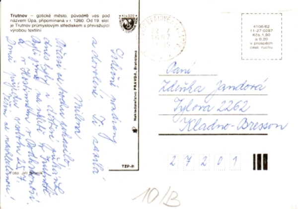 Trutnov 1987 95 002 ●